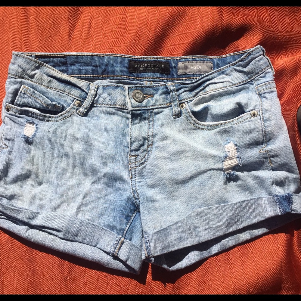 Aeropostale MIDI Jean Shorts